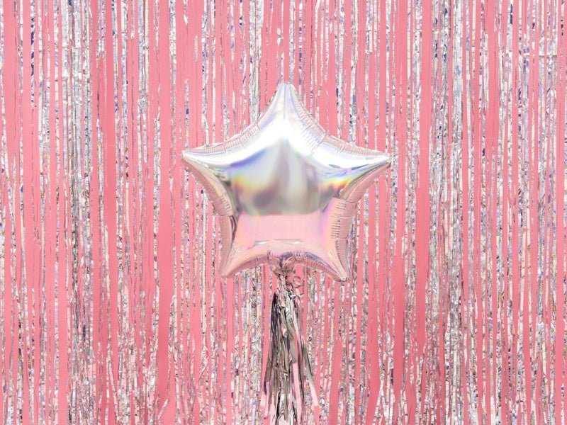 Helium Ballon Ster Parelmoer 48cm leeg van Partydeco koop je bij Partywinkel