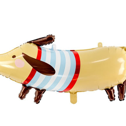 Helium Ballon Tekkel Leeg 96cm van Partydeco koop je bij Partywinkel