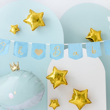 Helium Ballon Walvis Leeg 78cm van Partydeco koop je bij Partywinkel