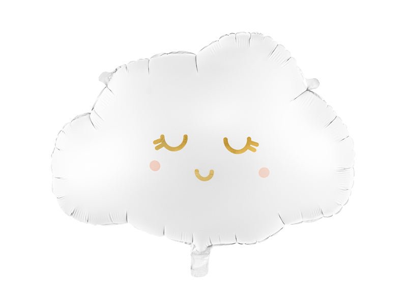 Helium Ballon Wolk Leeg 51cm van Partydeco koop je bij Partywinkel