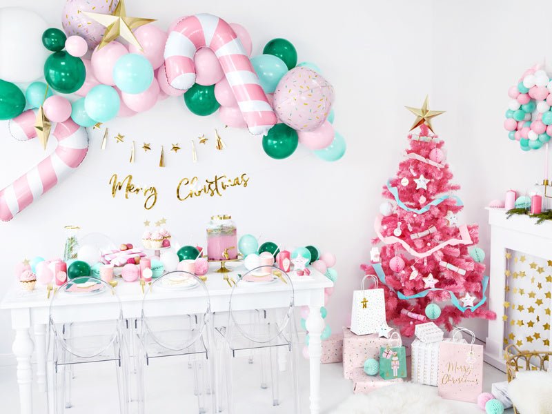 Helium Ballon Zuurstok Roze Leeg 82cm van Partydeco koop je bij Partywinkel