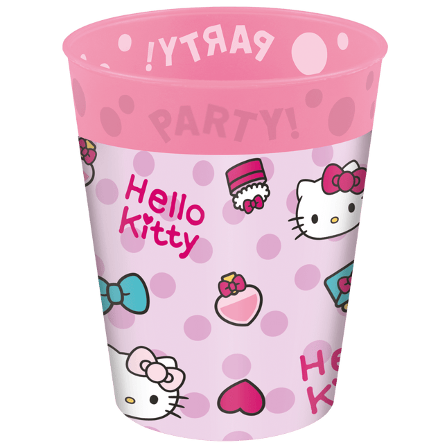 Hello Kitty Beker 250ml 4st van Procos koop je bij Partywinkel