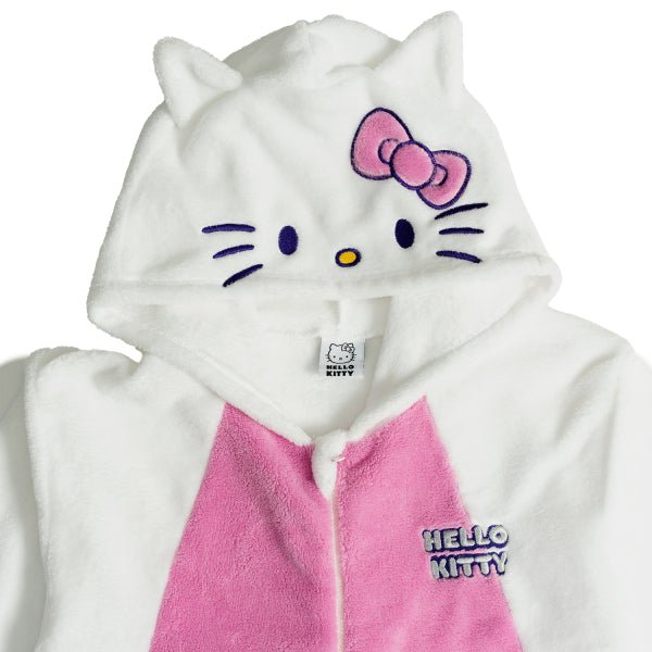 Hello Kitty Onesie Wit Roze Dames van Riethmueller koop je bij Partywinkel