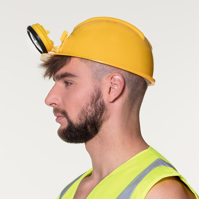 Helm Bouwvakker Licht Verstelbaar van Boland koop je bij Partywinkel