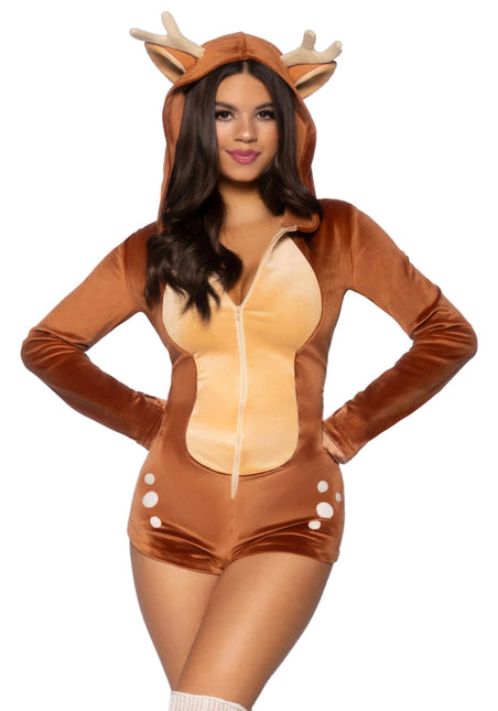 Hert Kostuum Bodysuit Leg Avenue van Leg Avenue koop je bij Partywinkel