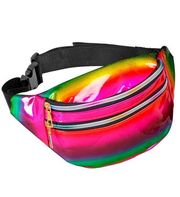Heuptas regenboog holografisch van Widmann koop je bij Partywinkel
