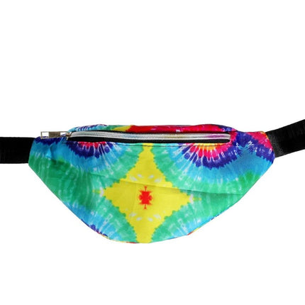 Regenboog Heuptasje Tie Dye van Wilbers & Wilbers koop je bij Partywinkel