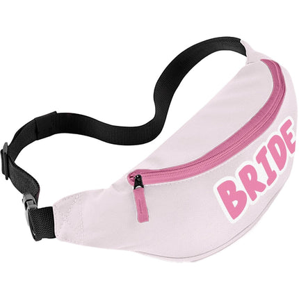 Heuptasje - Bride - She Said Yaass - Roze van Folat koop je bij Partywinkel