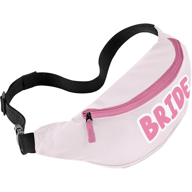 Heuptasje - Bride - She Said Yaass - Roze van Folat koop je bij Partywinkel