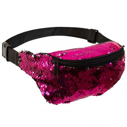 Heuptasje Roze Pailletten van PartyXplosion koop je bij Partywinkel