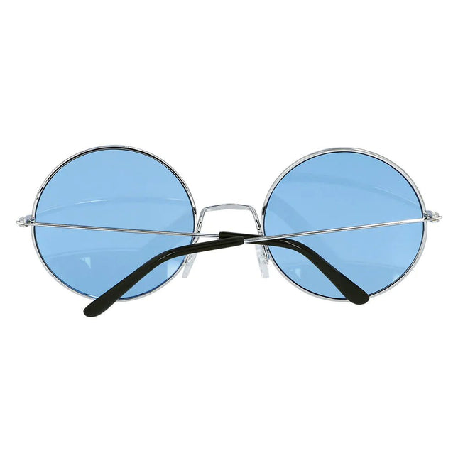 Hippie 60S Bril Blauw Xl van Boland koop je bij Partywinkel