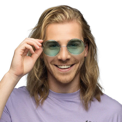 Hippie 60S Bril Groen Xl van Boland koop je bij Partywinkel