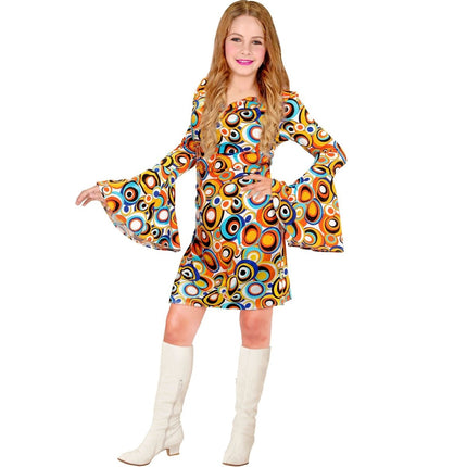Hippie 60S Jurk Meisje van Widmann koop je bij Partywinkel