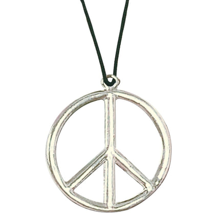 Hippie 60S Ketting Peace van Widmann koop je bij Partywinkel