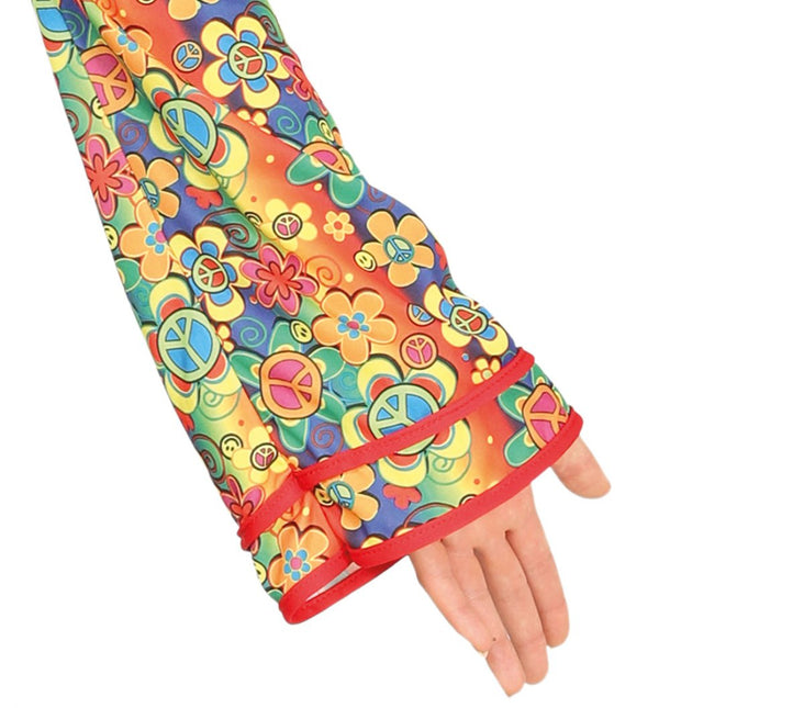 Hippie 60S Kostuum Dames Bloemen van Fiestas Guirca koop je bij Partywinkel