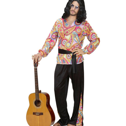 Hippie 60S Kostuum Heren 3 delig van Widmann koop je bij Partywinkel
