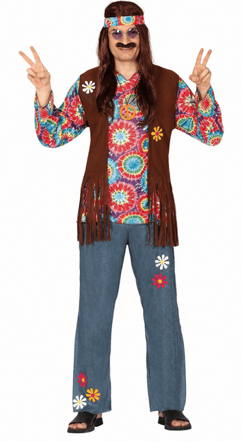 Hippie 60S Kostuum Heren van Fiestas Guirca koop je bij Partywinkel