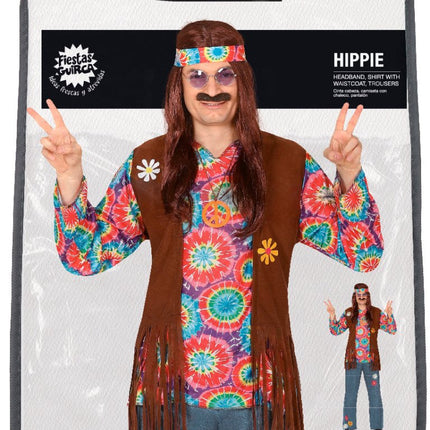 Hippie 60S Kostuum Heren van Fiestas Guirca koop je bij Partywinkel
