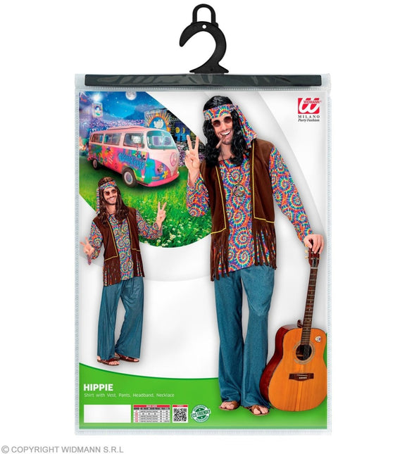 Hippie 60S Kostuum Heren 5 delig van Widmann koop je bij Partywinkel