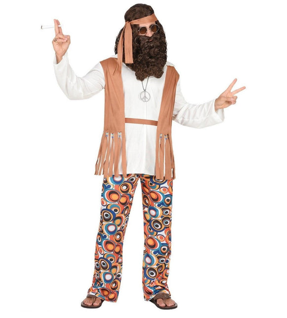 Hippie 60S Kostuum Heren van Widmann koop je bij Partywinkel