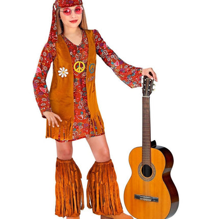 Hippie 60S Kostuum Meisje van Widmann koop je bij Partywinkel