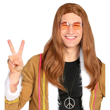 Hippie 60S Pruik van Widmann koop je bij Partywinkel