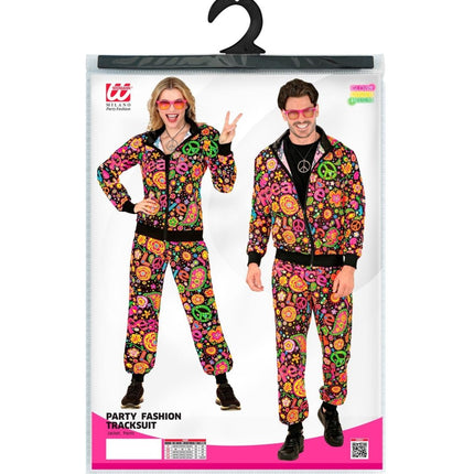 Hippie 60S Trainingspak Fout van Widmann koop je bij Partywinkel