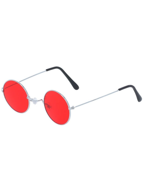 Hippie Bril Rood van Smiffys koop je bij Partywinkel