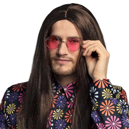 Hippie Bril Roze van Boland koop je bij Partywinkel
