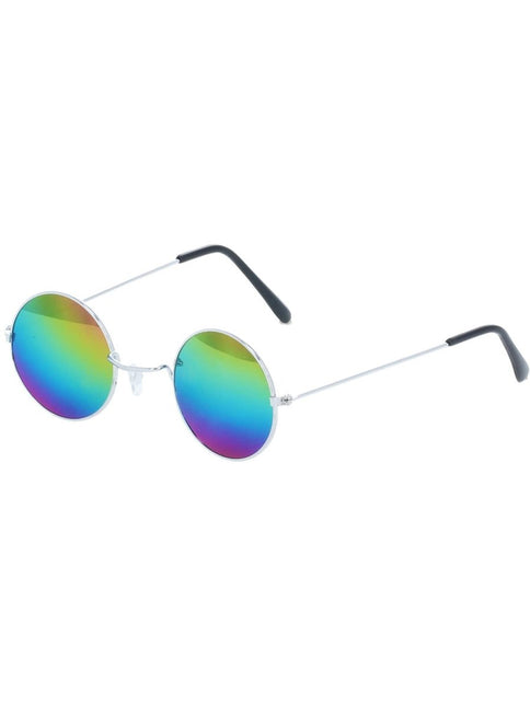 Hippie Bril Spiegelglas van Smiffys koop je bij Partywinkel