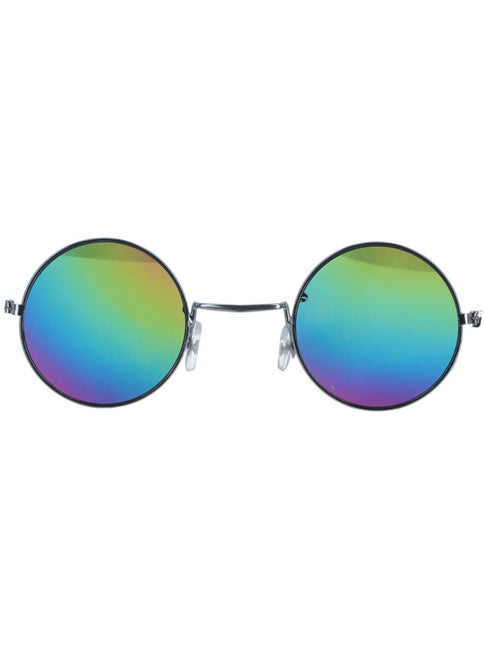 Hippie Bril Spiegelglas van Smiffys koop je bij Partywinkel