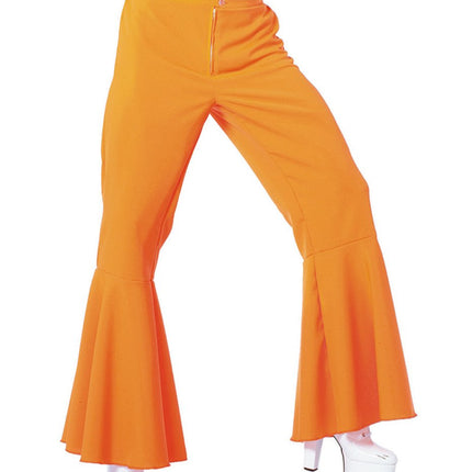 Hippie Broek Oranje van Wilbers & Wilbers koop je bij Partywinkel