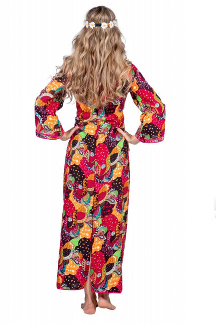 Hippie Jurk Lang Gekleurd van Wilbers & Wilbers koop je bij Partywinkel