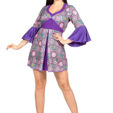 Hippie Jurk Paars van Wilbers & Wilbers koop je bij Partywinkel