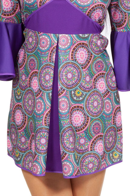 Hippie Jurk Paars van Wilbers & Wilbers koop je bij Partywinkel