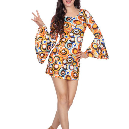 Hippie Jurkje Vlindermouwen van Wilbers & Wilbers koop je bij Partywinkel