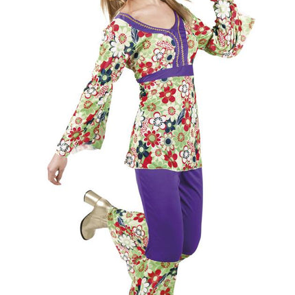 Hippie Kostuum Dames M van Boland koop je bij Partywinkel