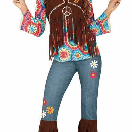 Hippie Kostuum Gekleurd van Fiestas Guirca koop je bij Partywinkel