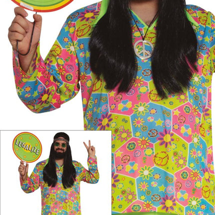Hippie Kostuum Groen van Fiestas Guirca koop je bij Partywinkel