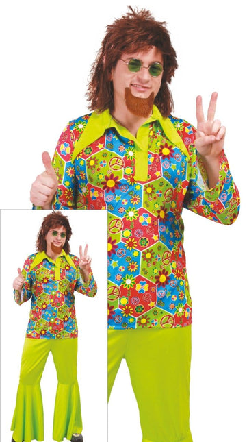 Hippie Kostuum Groen van Fiestas Guirca koop je bij Partywinkel