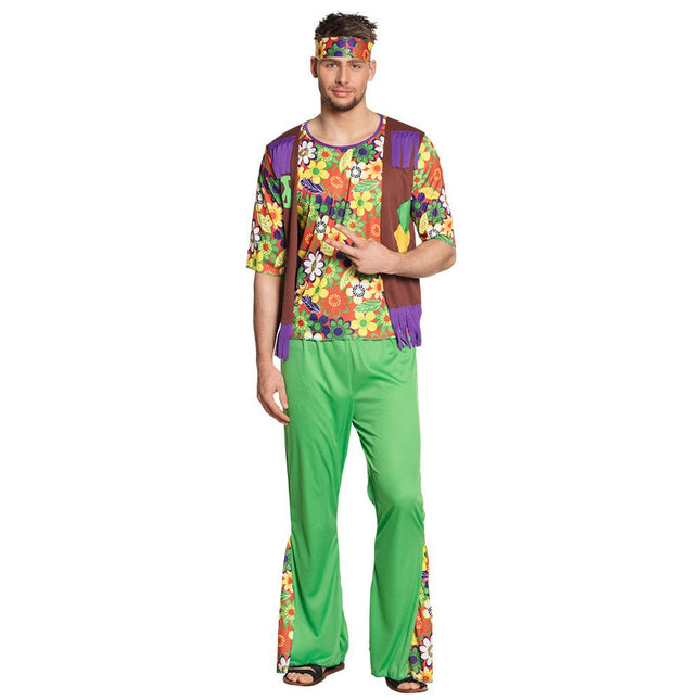Hippie Kostuum Heren Flower van Boland koop je bij Partywinkel