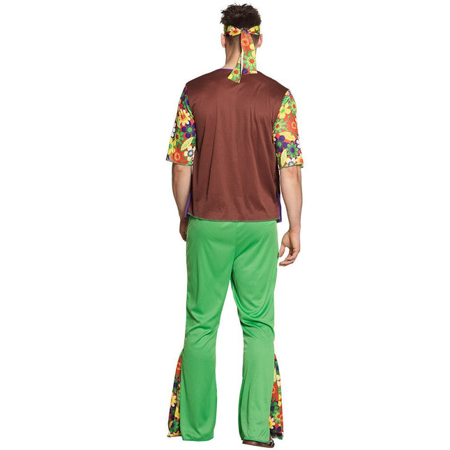 Hippie Kostuum Heren Flower van Boland koop je bij Partywinkel