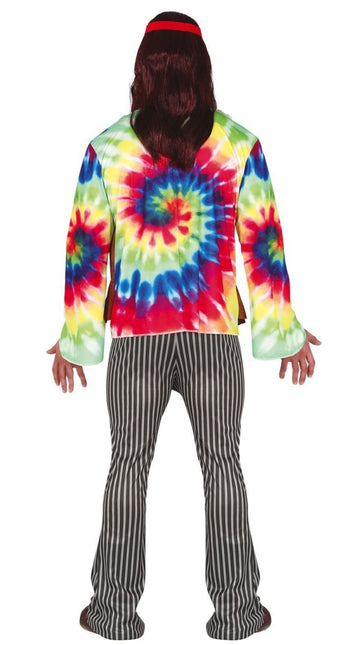 Hippie Kostuum Heren Gekleurd van Fiestas Guirca koop je bij Partywinkel