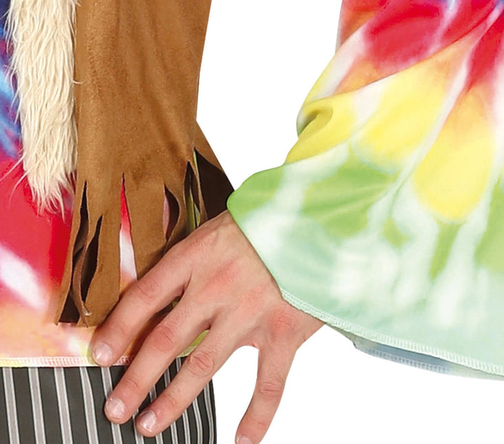 Hippie Kostuum Heren Gekleurd van Fiestas Guirca koop je bij Partywinkel
