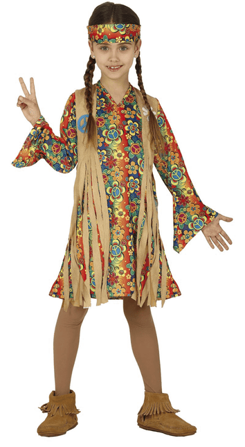 Hippie Kostuum Kind Bloemen van Fiestas Guirca koop je bij Partywinkel