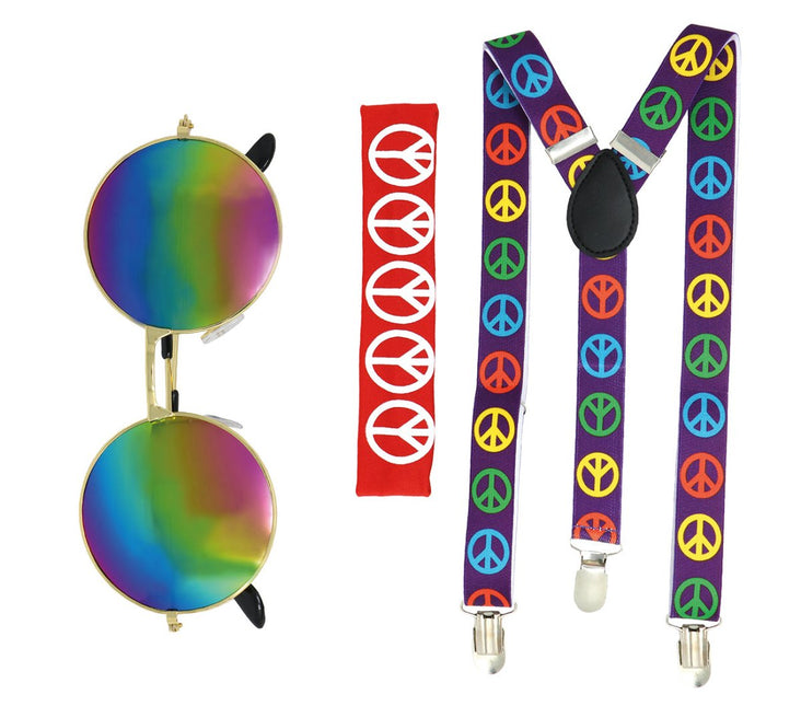 Hippie Set 3st van Fiestas Guirca koop je bij Partywinkel