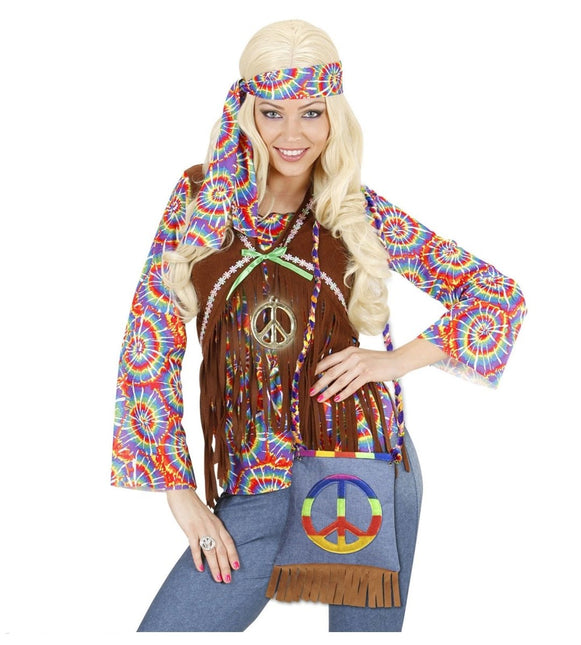 Hippie Tas Peace van Widmann koop je bij Partywinkel