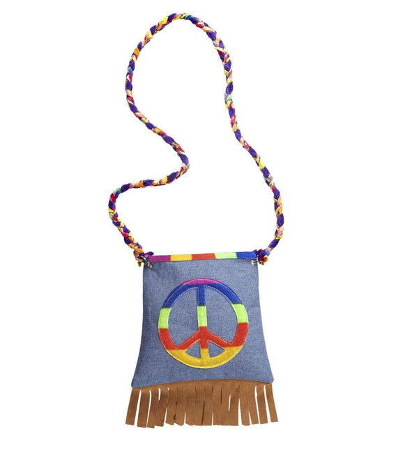 Hippie Tas Peace van Widmann koop je bij Partywinkel