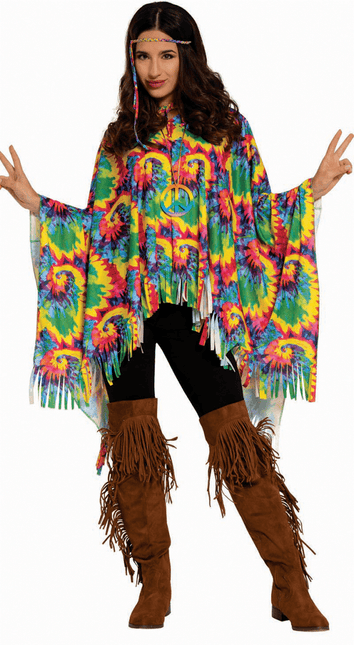 Hippieponcho Kostuum M van Fiestas Guirca koop je bij Partywinkel