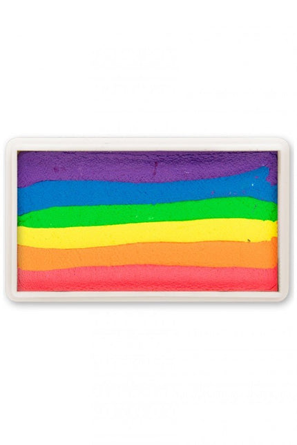 Hobby Watercolor Splitcake Neon Regenboog 28gr van PXP Professional Colours koop je bij Partywinkel